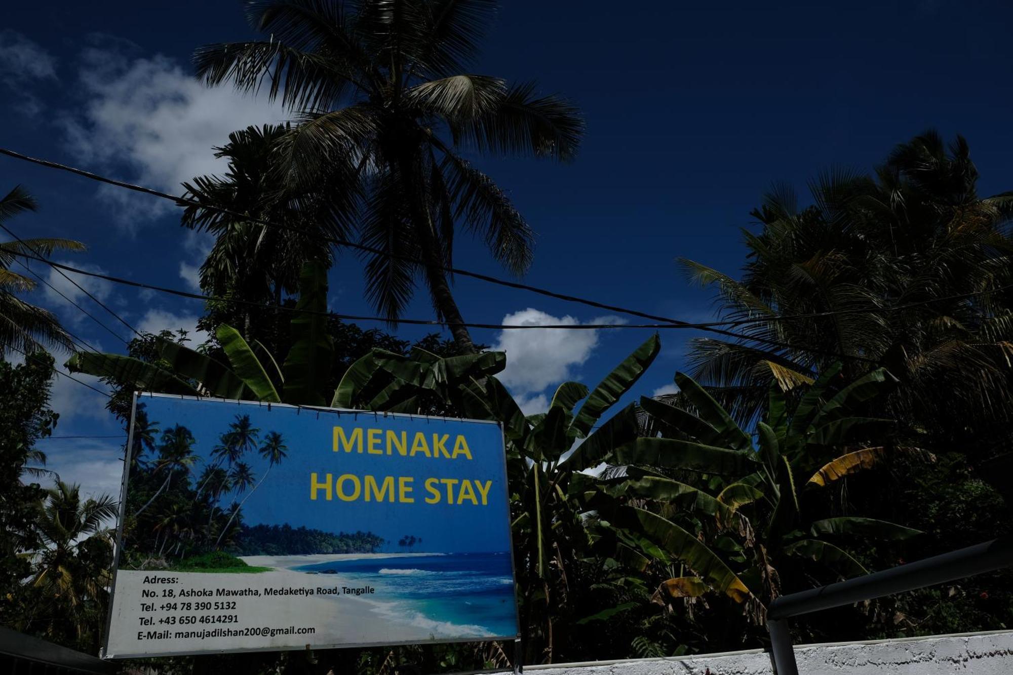 Menaka Homestay Tangalle Zewnętrze zdjęcie