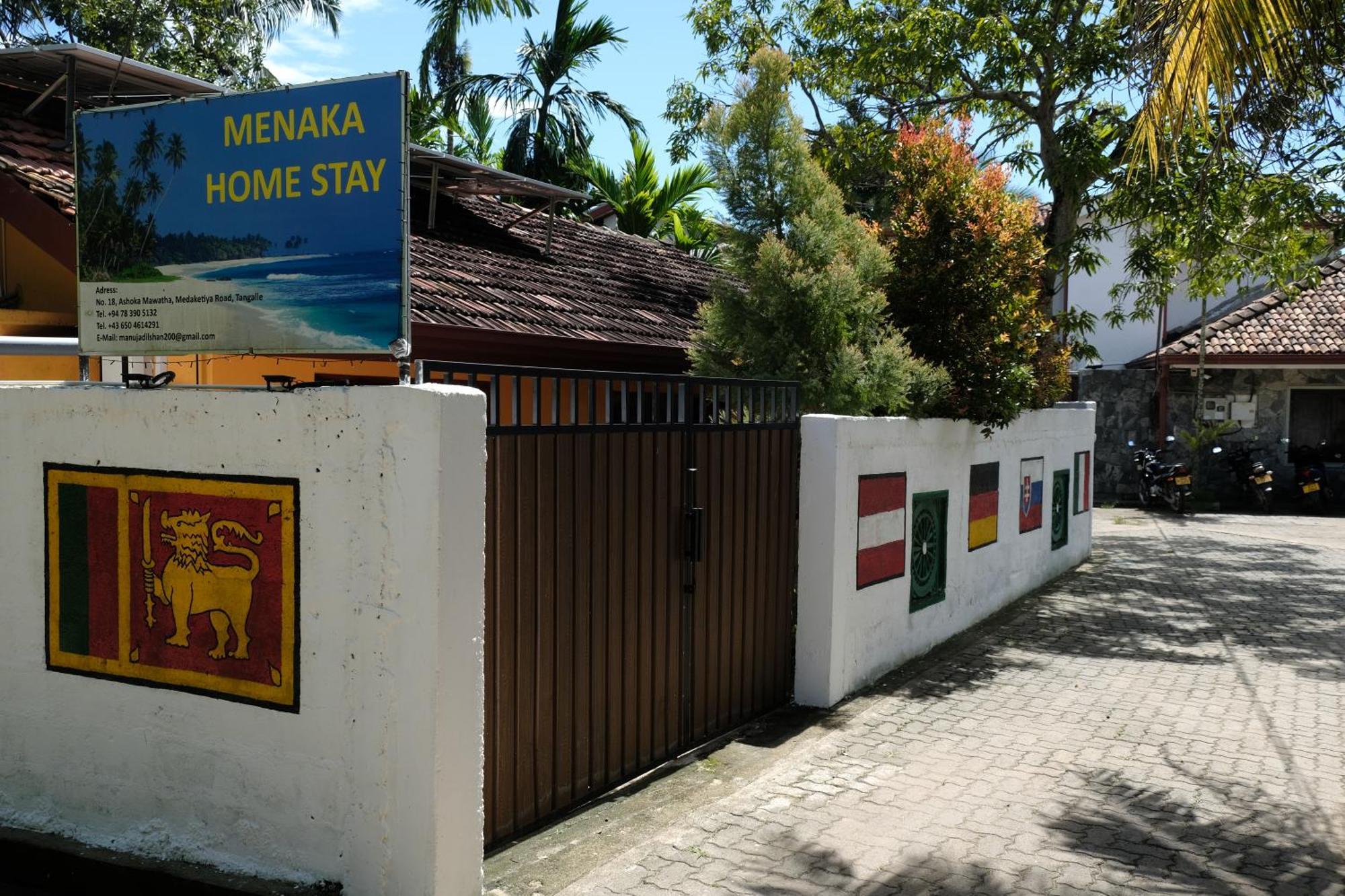 Menaka Homestay Tangalle Zewnętrze zdjęcie