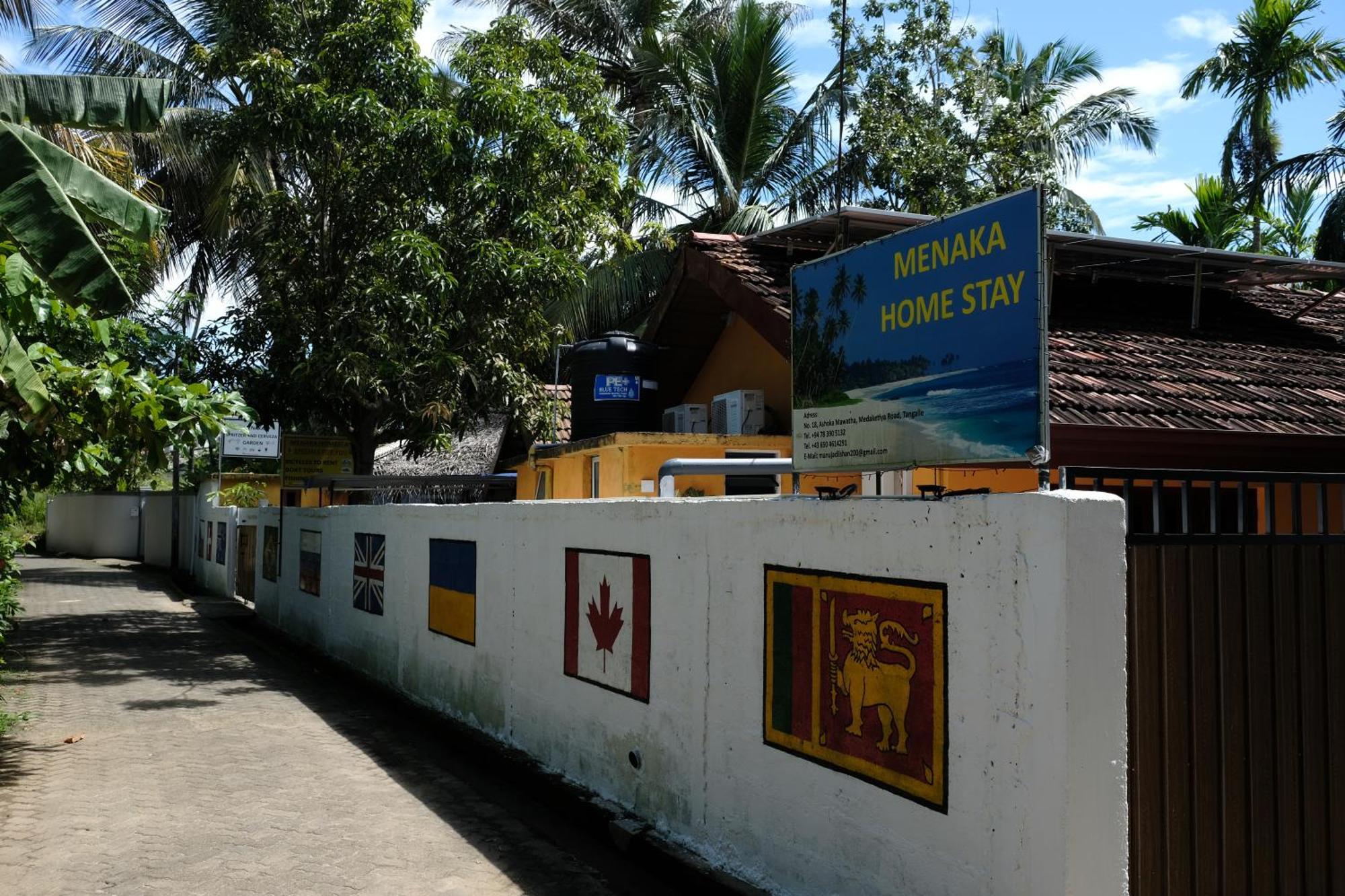 Menaka Homestay Tangalle Zewnętrze zdjęcie